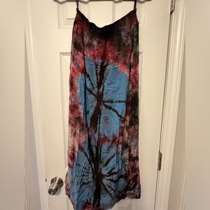 Earthbound Trading Co tie dye skirt